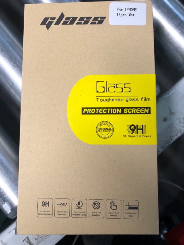 Photo 1 of GLASS PROTECTION FOR IPHONE 13 PRO MAX 