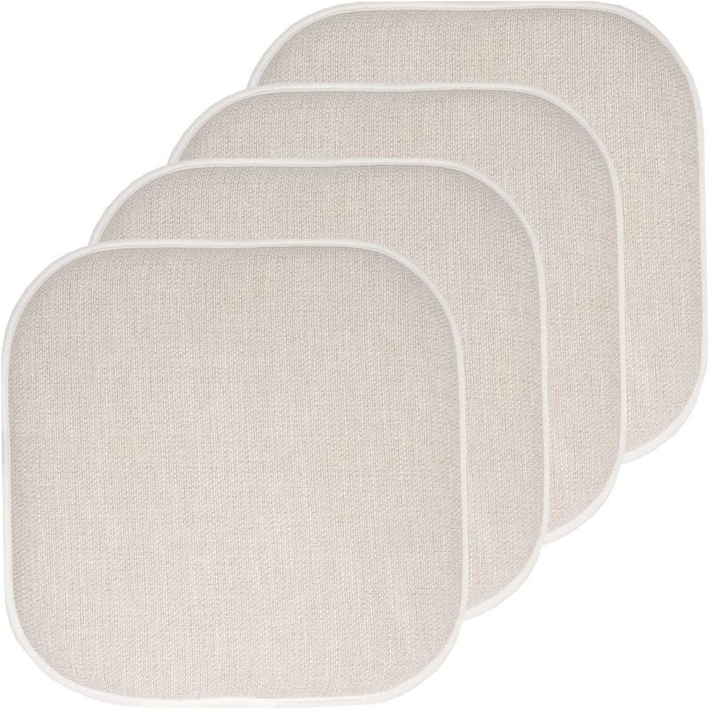 Photo 1 of (READ FULL POST) Sweet Home Collection Chair Cushion Memory Foam, Beige 4