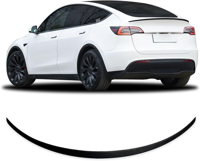 Photo 1 of Fit Tesla Model Y Spoiler Rear Spoiler Wing