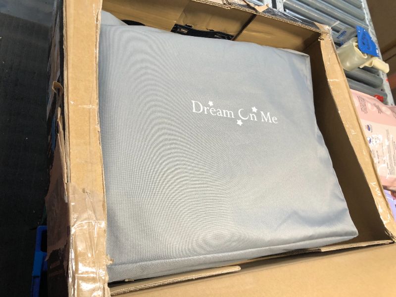 Photo 2 of ***USED - LIKELY MISSING PARTS - UNABLE TO VERIFY FUNCTIONALITY***
Dream On Me Traveler Portable Bassinet in Cloud Grey, Lightweight and Breathable Mesh Design, Easy to Clean and Fold Baby Bassinet - Carry Bag Included