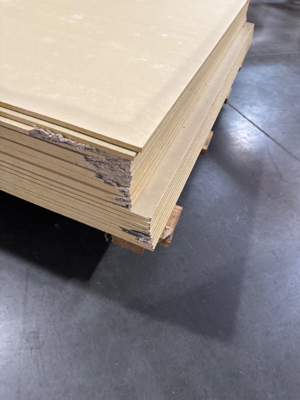 Photo 6 of ** TRUCK OR TRAILER PICK UP ONLY ** 20 sheets of 3/8in thick 4 x8 ft sheets of mdf board