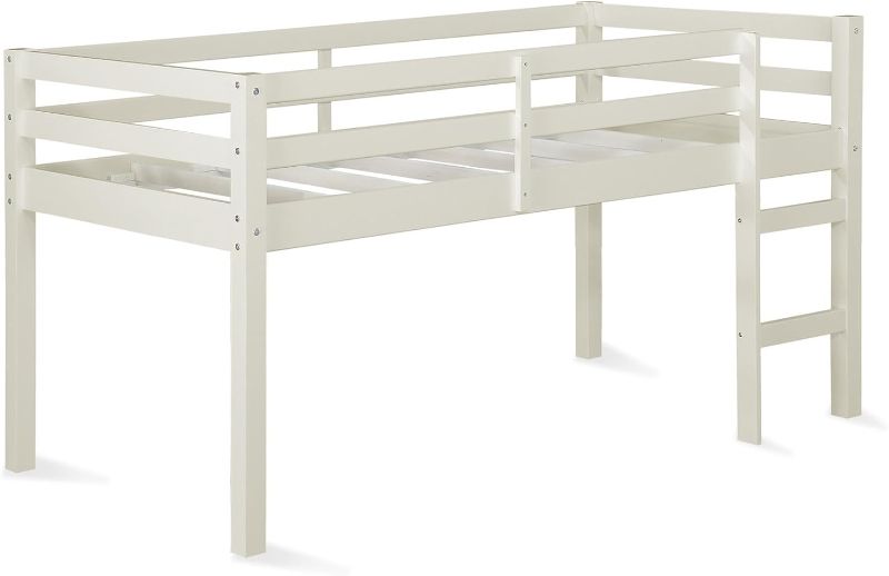 Photo 1 of 
DHP Milton Junior Twin Loft Bed, White