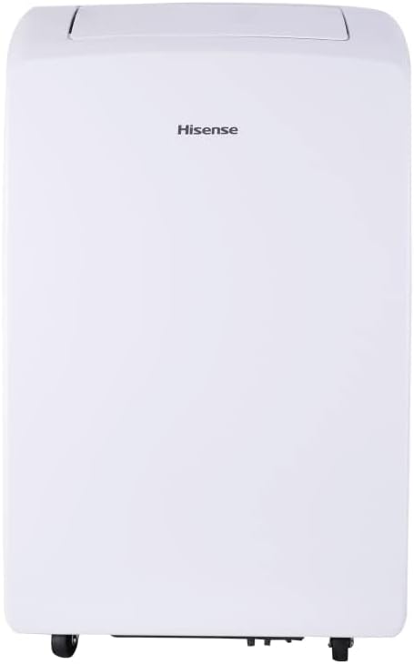 Photo 1 of 
Hisense 8000-BTU DOE (115-Volt) White Vented Wi-Fi enabled Portable Air Conditioner with Remote Cools 350-sq ft