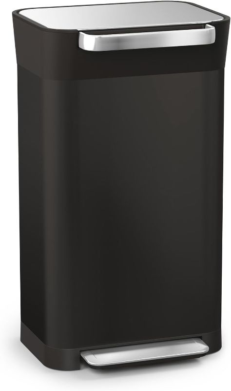 Photo 1 of 
Joseph Joseph Intelligent Waste Titan Trash Can Compactor Kitchen  upBin with Odour Filter, Holds Up to 90L After Compaction, Black, 30L