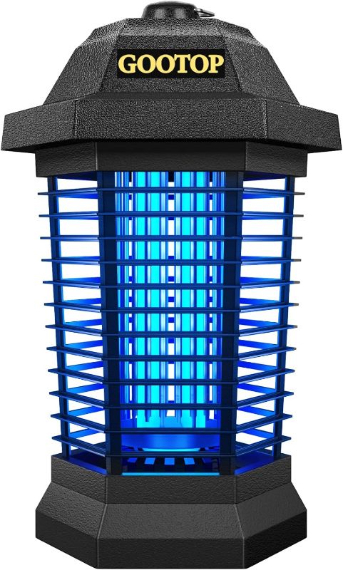 Photo 1 of 
GOOTOP Bug Zapper Outdoor, Electric Mosquito Zapper, Fly Traps, Fly Zapper, Mosquito Killer, 3 Prong Plug,Flying Insects Zapper Outdoor 90