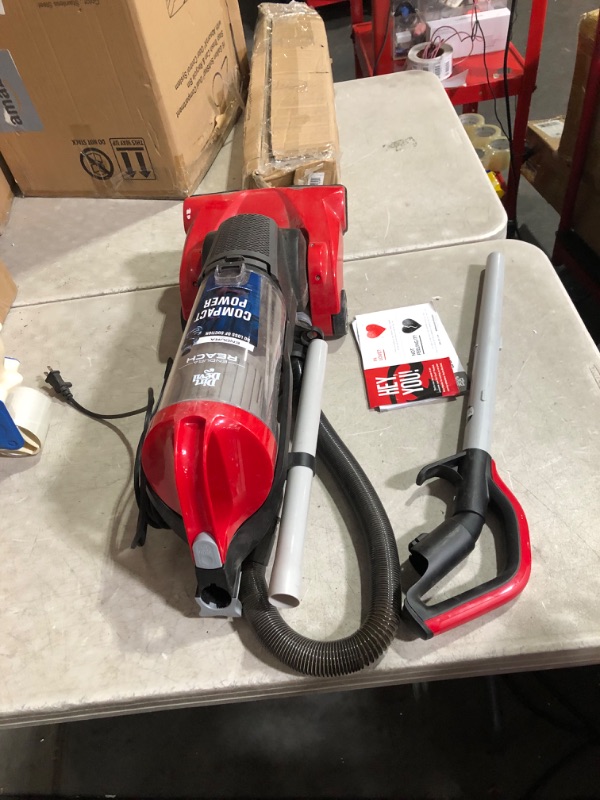 Photo 5 of ***HOSE IS BROKEN - DOESN'T ATTACH TO VACUUM - SEE PICTURES***
Dirt Devil Endura Express Bagless Compact Upright Vacuum Cleaner - UD70171