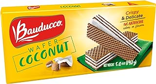 Photo 1 of ***BUNDLE PACK OF 8 NON REFUNDABLE EXP DATE NOT FOUND**
Bauducco Coconut Wafers - Crispy Wafer Cookies With 3 Delicious, Indulgent Decadent Layers of Coconut Flavored Cream - Delicious Sweet Snack or Desert - 5.0oz (Pack of 1) Coconut 5.0 Ounce (Pack of 1