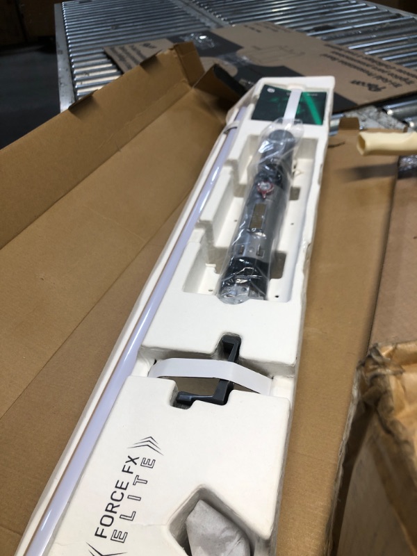 Photo 1 of STAR WARS The Black Series Sabine Wren Force FX Elite Electronic Lightsaber with Advanced LED and Sound Effects, Ages 14 and Up