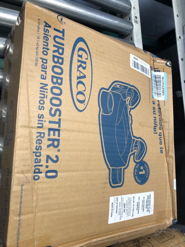 Photo 2 of Graco TurboBooster 2.0 Backless Booster Car Seat, Denton