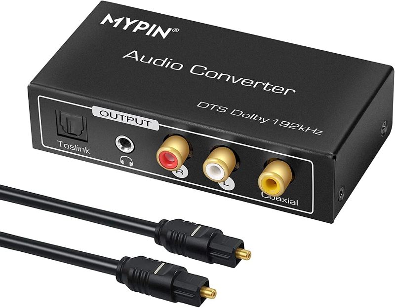 Photo 1 of 192KHz DAC Converter Multifunction Audio Converter, HDMI ARC Audio Extractor Adapter, Toslink(Optical) or Coaxial or HDMI ARC Input to Coaxial + Toslink(Optical) + Stereo L/R + 3.5mm Jack Output