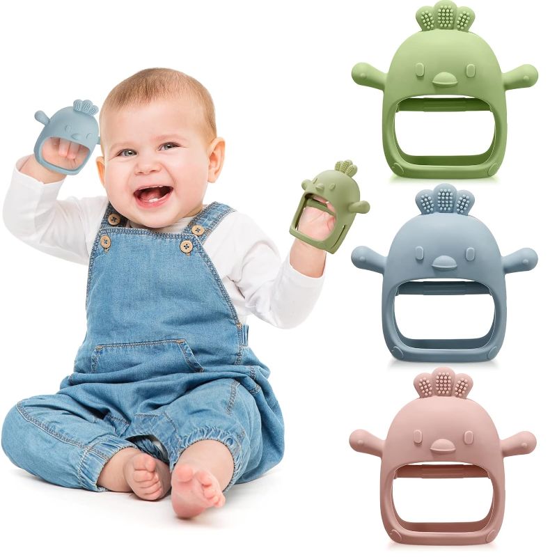 Photo 1 of  TFAN SILICONE BEAR MITTEN TEETHER 6 PCS
