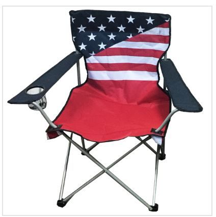 Photo 1 of ***DAMAGED - FRAYED - SEE PICTURES - NO PACKAGING***
World Famous Sports Stars & Stripes Quad Chair
