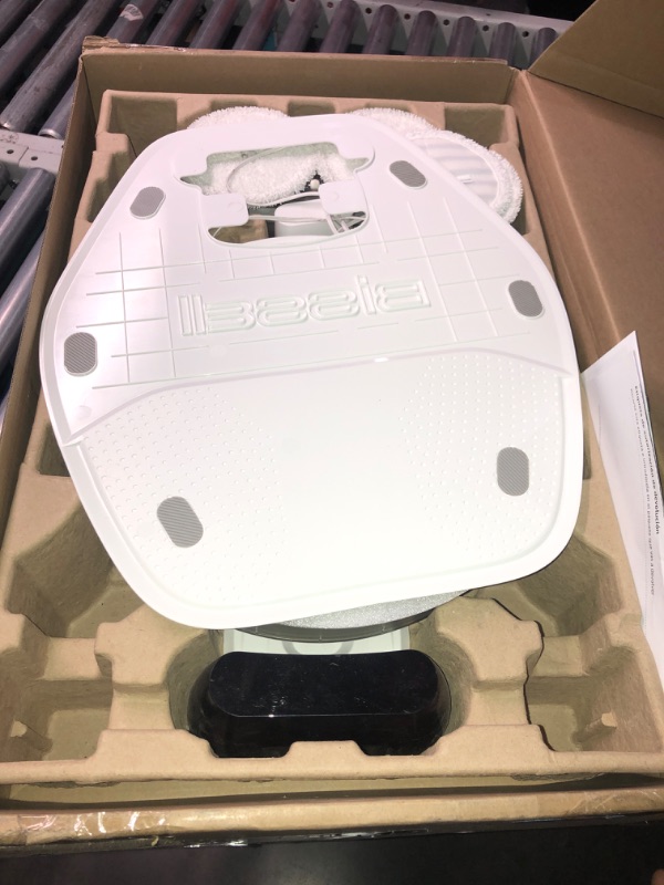 Photo 2 of (NON-REFUNDABLE) Bissell SpinWave Pet Robot, 2-in-1 Wet Mop and Dry Robot Vacuum, Rotating Mop Pads Scrub Floors, WiFi Connected with Structured Navigation, 3347 for Carpet