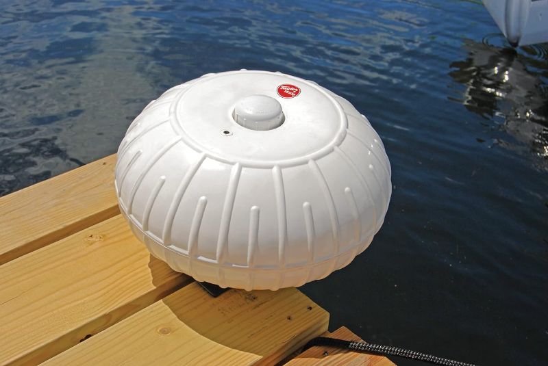 Photo 1 of **MAY BE MISSING MOUNT**
Taylor Made Products Dock Pro Inflatable Dock Boat Wheels 12in