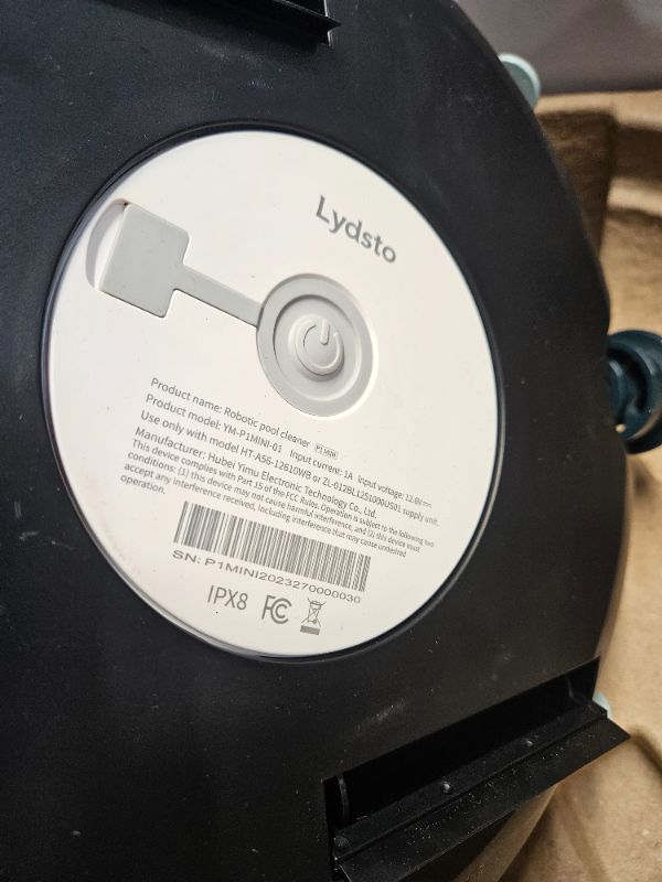 Photo 3 of **UNABLE TO TEST**
Lydsto Cordless Robotic Pool Cleaner - Pool Vacuum for Above Ground Pools