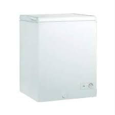 Photo 1 of **DENTED**
4.9 cu. ft. Manual Defrost Chest Freezer with LED Light Type in White Garage Ready