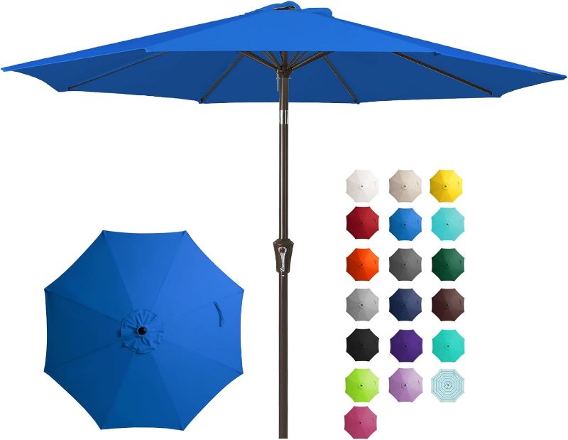 Photo 1 of (see all images) JEAREY 10FT Outdoor Patio Umbrella 