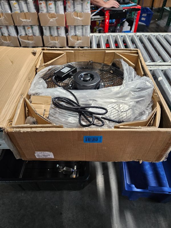 Photo 2 of KEN BROWN 18 Inch High Velocity Industrial Wall Fan 4012CFM 3 Speed for Industrial