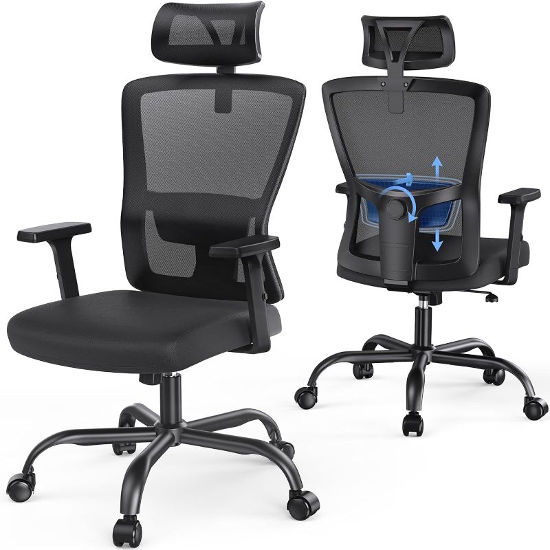 Photo 1 of NOBLEWELL Ergonomic Office Chair, Desk Chair with 2D Lumbar Support