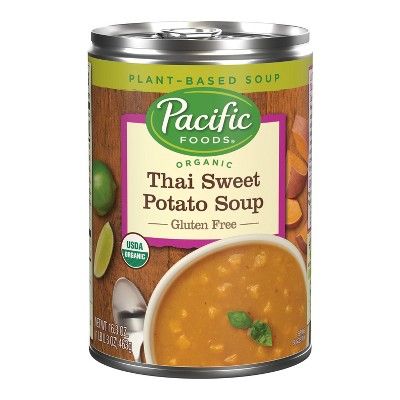 Photo 1 of **NON-REFUNDABLE BUNDLE OF FOOD PRODUCTS - 5pk**
Pacific Foods Organic Plant Based Gluten Free Vegan Thai Sweet Potato Soup - 16.3oz