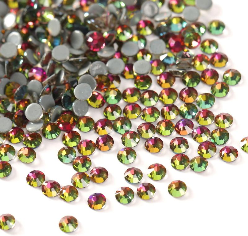 Photo 1 of **NON-REFUNDABLE BUNDLE OF 3**
HSONAIGEE SS12 Black Hotfix Rhinestones Bulk, 1440 Pieces Hot Flat Back Crystals Rhinestones for Crafts Clothes Shoes DIY Supplies, 3.2MM