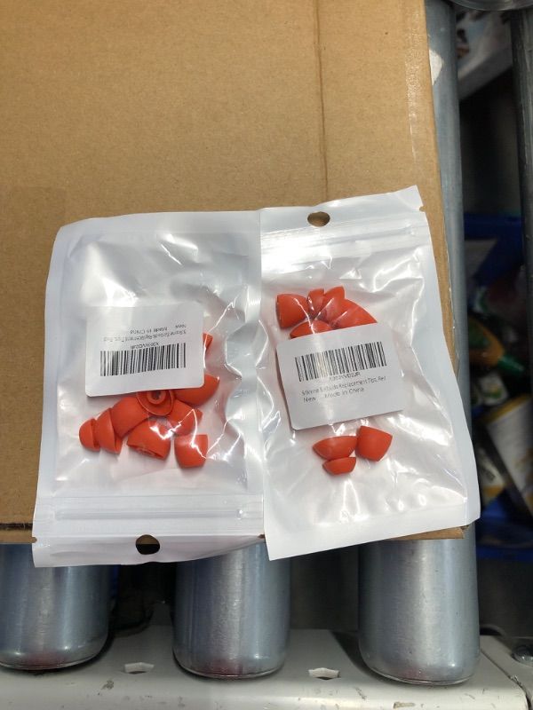 Photo 1 of **NON-REFUNDABLE BUNDLE OF 2**
Replacement Eartips Silicone Earbuds Buds Set for Powerbeats Pro Beats Wireless Earphone Headphones,4 Pair (Red)