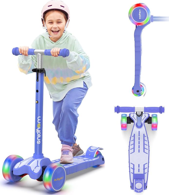 Photo 1 of (see all images) WAYPLUS 3 Wheel Scooter for Kids