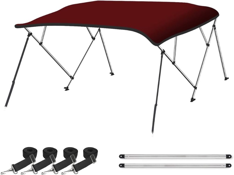 Photo 1 of ***USED - MISSING NUMEROUS PARTS - UNABLE TO VERIFY FUNCTIONALITY***
Naviskin 10 Optional Colors Available 3-4 Bow 13 Different Size Bimini Top Cover, 4 Bow, 54H 91-96W