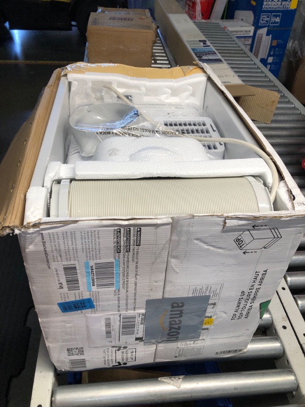 Photo 1 of **UNABLE TO TEST**
BLACK+DECKER 8,000 BTU Portable Air Conditioner up to 350 Sq. with Remote Control, White 8,000 BTU