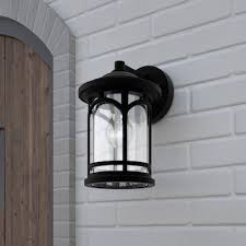 Photo 1 of **UNABLE TO TEST**
Quoizel Kessel 1-Light 11.25-in H Matte Black Outdoor Wall Light