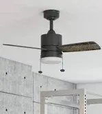Photo 1 of **GLASS MISSING**
Harbor Breeze Monroem 32-in Bronze Indoor Propeller Ceiling Fan with Light (3-Blade)