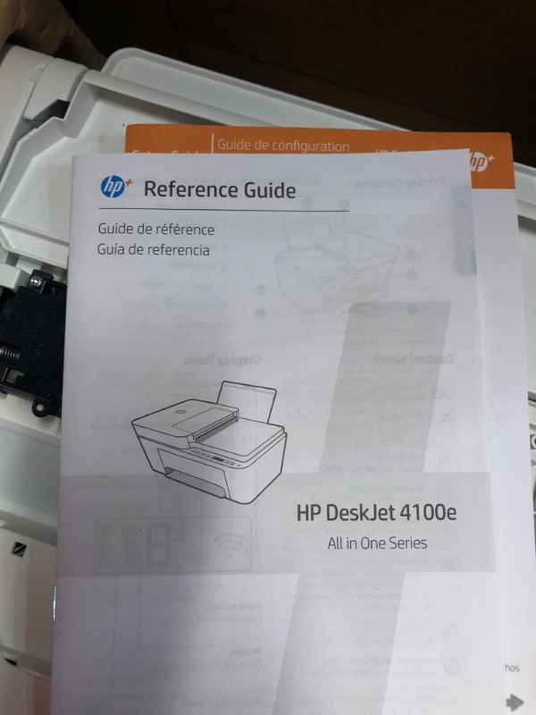 Photo 3 of HP DeskJet Plus 4152 All-in-One Color Inkjet Printer, Mobile Print, Scanner & Copy, Instant Ink Ready, Wireless Printers for Home and Office, Built-in USB Port and WiFi, 7FS74A (Renewed)