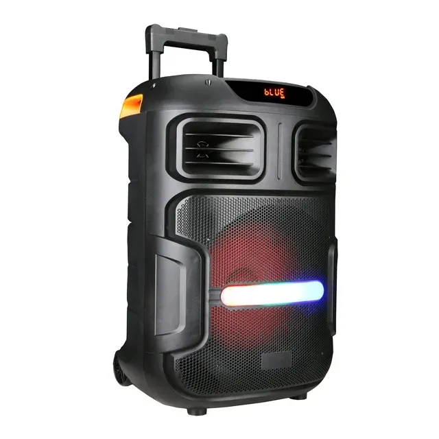 Photo 1 of Max Power DJ Speaker - MPD592-OMNIA 12 Portable Sound System -Bluetooth Multi LED Light Speaker Set Perfect for Indoor and Outdoor - PA Speaker System with Remote with Microphone