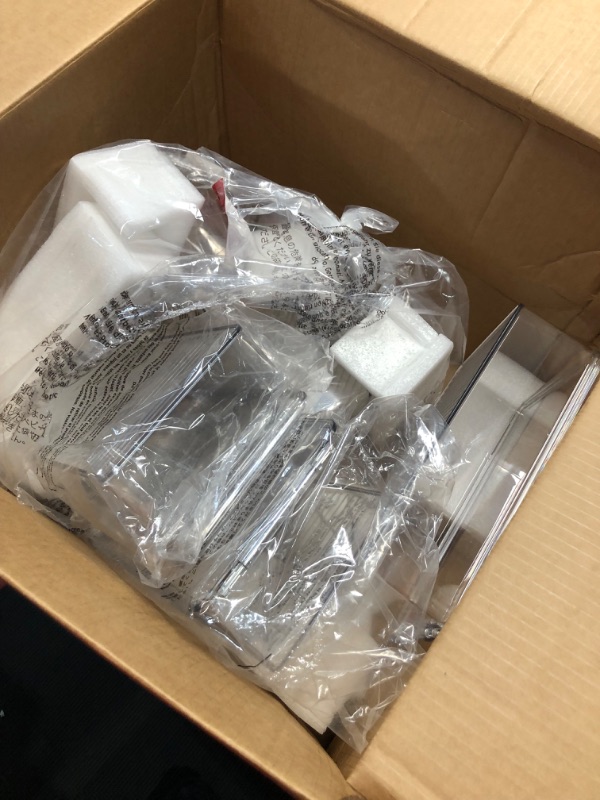 Photo 1 of mDesign Plastic Closet Organizer Box Containers with Hinged Lid for Bedroom Shelves/Cabinets, 4 Pack, Clear 12.75 x 7.25 x 3.75