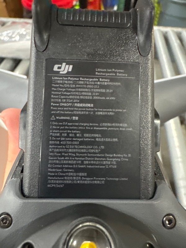 Photo 7 of **READ NOTES** DJI FPV Drone Replacement Aircraft only(Includes Gimbal Camera) for Crash or Lost - NEW
