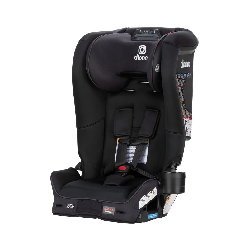 Photo 1 of Diono Radian 3RXT SafePlus, 4-in-1 Convertible Car Seat, Rear and Forward Facing, SafePlus Engineering, 3 Stage -Infant Protection, 10 Years 1 Car Seat