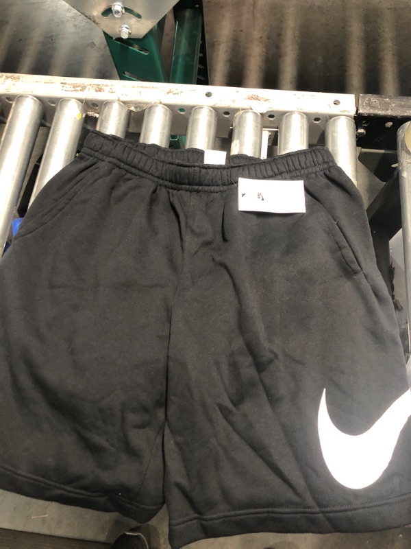 Photo 1 of Sportswear Club Graphic Shorts Black/White LARGE 
