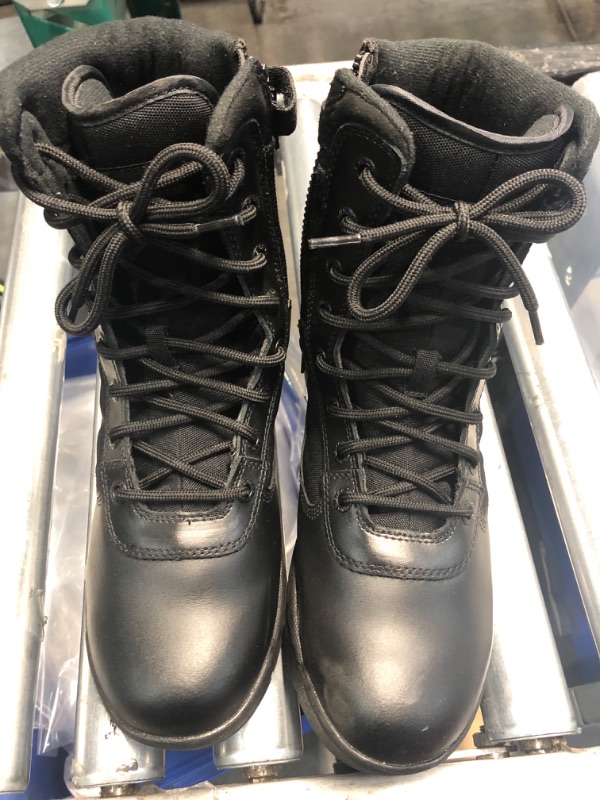 Photo 1 of (USED/NO REFUNDS) RESPONSE GEAR TACTICAL FOOTGEAR MEN'S BLACK BOOTS SIZE 11