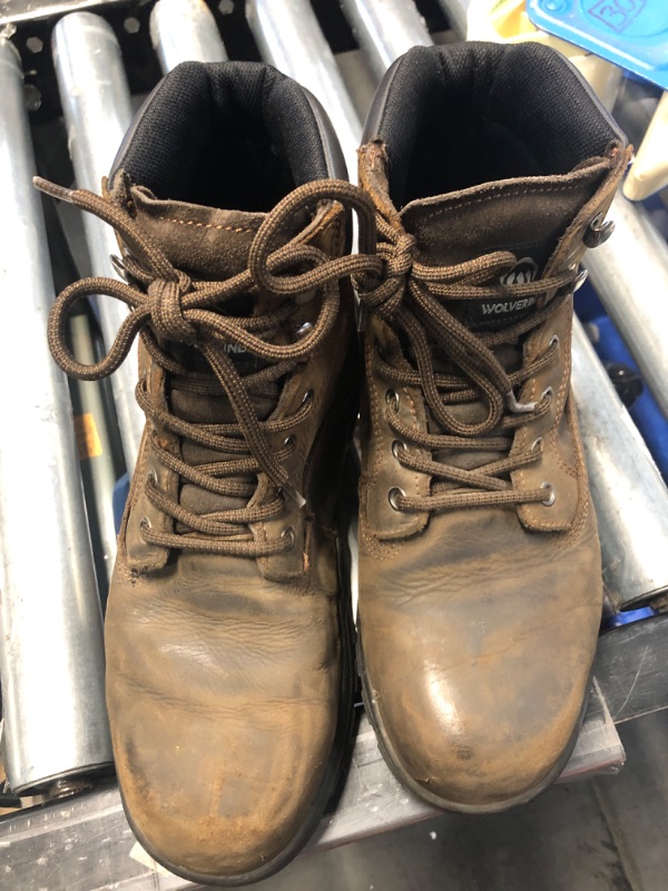 Photo 2 of (USED/ NO REFUNDS) Wolverine Carlsbad Steel Toe Waterproof Men's Work Boots SIZE 9
