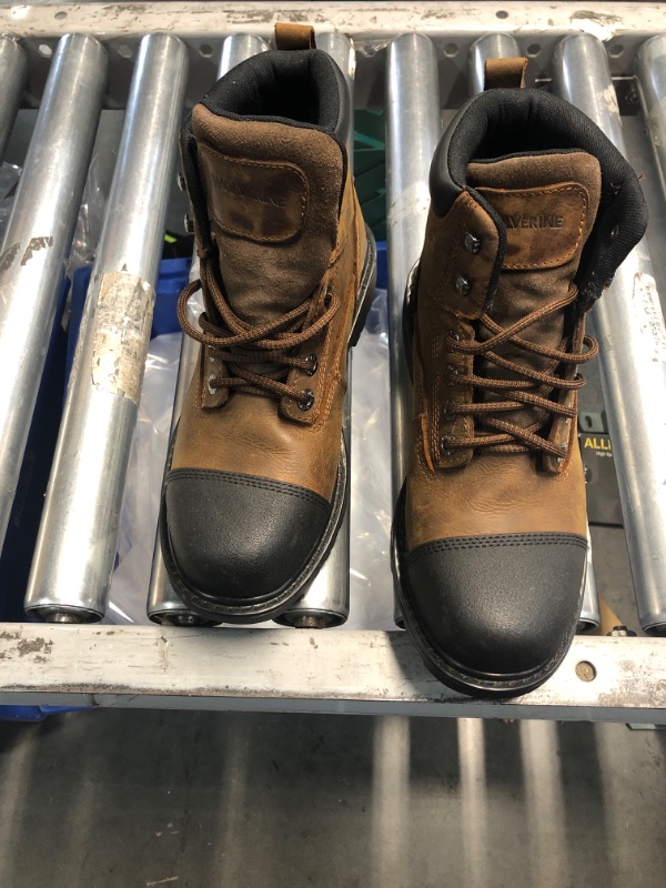 Photo 2 of (USED/ NO REFUNDS) Wolverine Rig 6" Steel Toe Men's Waterproof Work Boots SIZE 8.5
