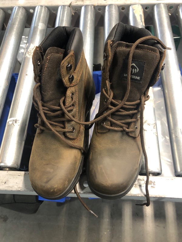 Photo 2 of (USED/NO REFUNDS) Wolverine Carlsbad Steel Toe Waterproof Men's Work Boots SIZE 8.5
