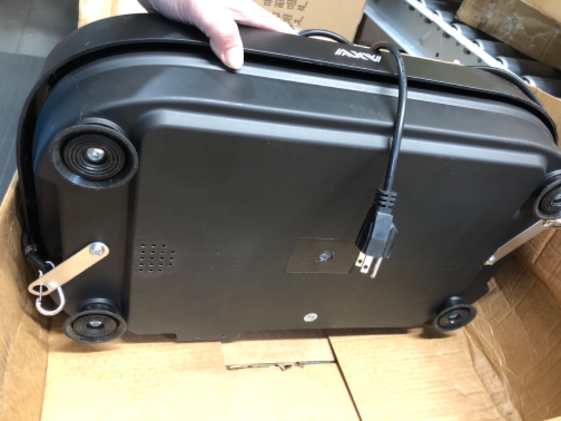 Photo 1 of AXV Vibration Plate Exercise Machine Whole Body Workout Vibrate Fitness Platform Lymphatic Drainage Machine for Weight Loss Shaping Toning Wellness Home Gyms Workout PLAT-BLACK