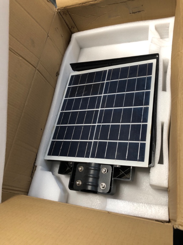 Photo 1 of (PARTS ONLY/ NO REFUNDS) JOYEYE Solar Street Light 4000W, Solar Street Lights Outdoor 120000 Lumens, Solar Parking Lot Lights, Solar Street Flood Light for Parking Lot, 