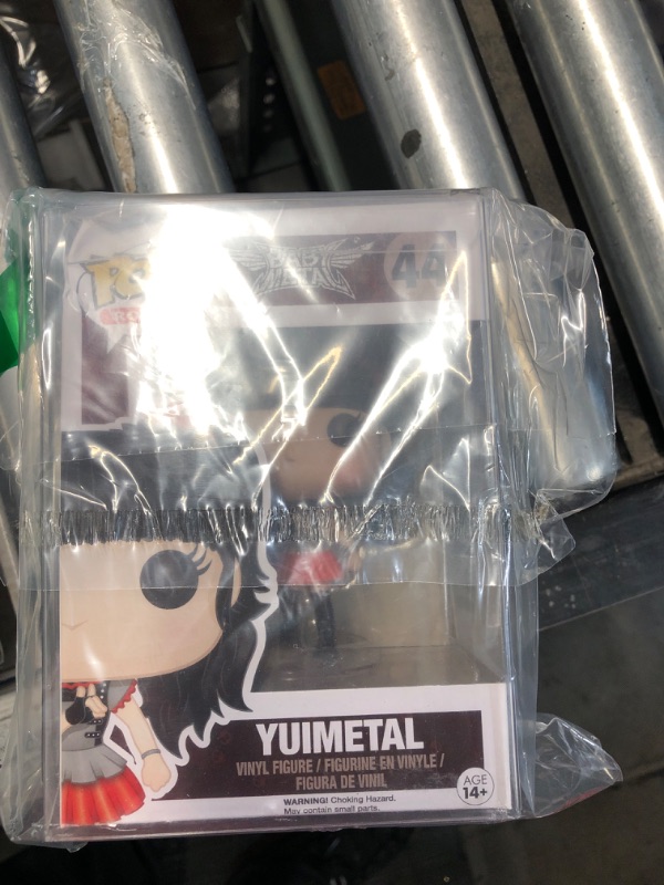 Photo 3 of **DAMAGE** Funko Pop Rocks: Babymetal - Yuimetal Action Figure *upper left corner of packaging damaged*