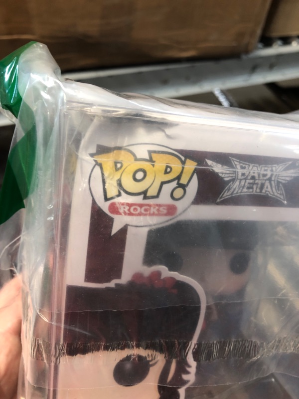 Photo 2 of **DAMAGE** Funko Pop Rocks: Babymetal - Yuimetal Action Figure *upper left corner of packaging damaged*