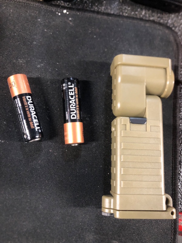 Photo 2 of Streamlight 14975 Sidewinder Boot Military Light with 2 AA Alkaline Batteries, Coyote