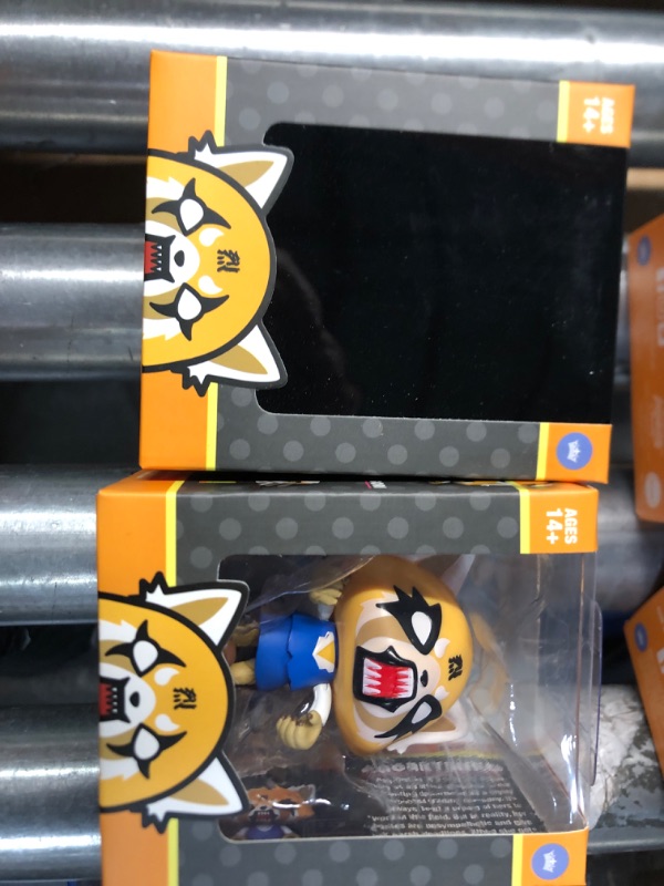 Photo 1 of (BUNDLE OF 2/ NO RETURNS) (ASSORTED FIGURINES)  The Loyal Subjects AGGRETSUKO Action Vinyls Window Box 