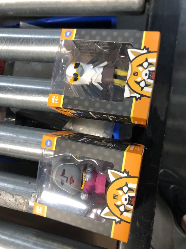 Photo 1 of (BUNDLE OF 2/ NO RETURNS) (ASSORTED FIGURINES)  The Loyal Subjects AGGRETSUKO Action Vinyls Window Box 