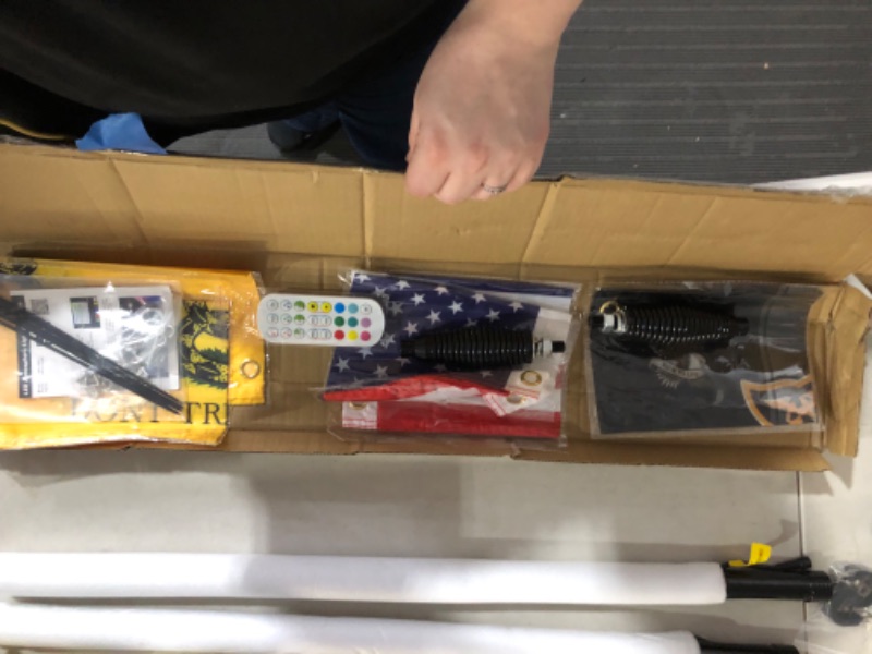 Photo 1 of ***USED - LIKELY MISSING PARTS - UNABLE TO VERIFY FUNCTIONALITY***
Ehaho 3FT Whip Lights with Spring Base, LED Whip Light with App & Remote Control, Spiral RGB Chasing Lighted Antenna Whips, Music Whip Light for UTV ATV RZR Can-Am SXS Polaris Offroad Truc