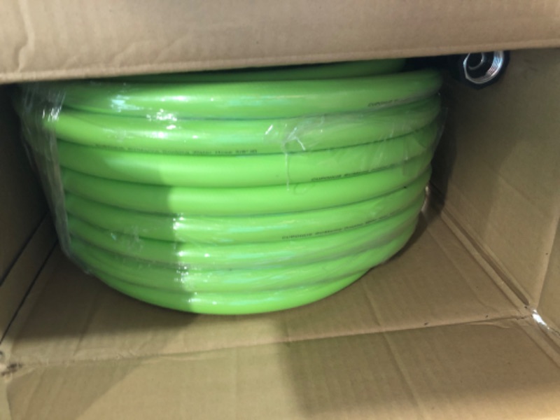 Photo 2 of Cupohus RV Drinking Water Hose 100FT, Green Anti-Kink 5/8''ID Premium Fresh Water Hose for RV, Marine, Camper, Truck, Car, Garden